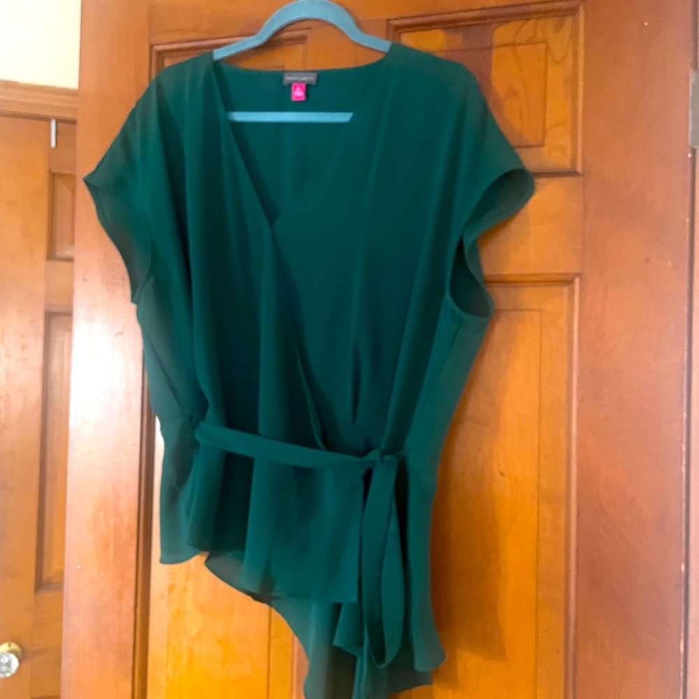 Deep green Vince Camuto blouse